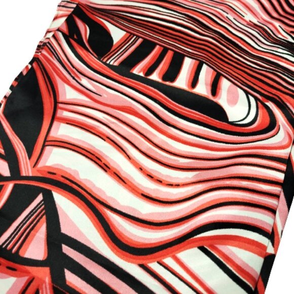 Red and Black Pareo Sarong Skirt Strapless Dress Beach Wedding - NEW - Picture 4 of 12